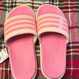 Adidas Pink Slide Sandals